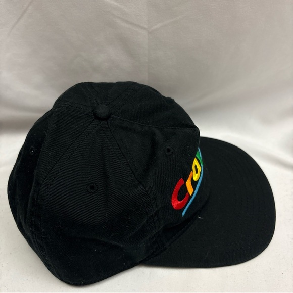 Crayola Crayons Hallmark Snapback Hat Cap Cotton Unisex Black Rainbow Logo - Picture 7 of 7